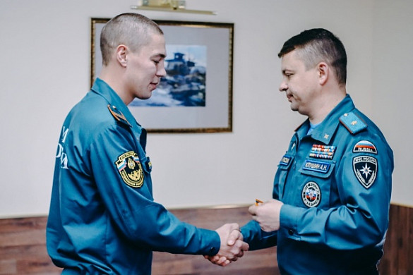 В Ивановской области наградили ликвидаторов лесных пожаров в Южском районе